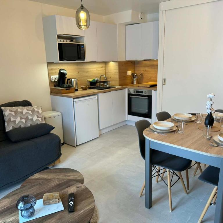Studio lumineux avec vue sur les pistes - Apartamento de 1 dormitorio - 3
