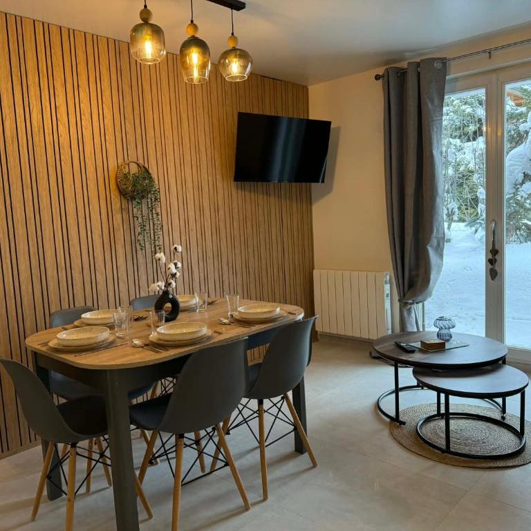 Studio lumineux avec vue sur les pistes - Apartamento de 1 dormitorio - 5