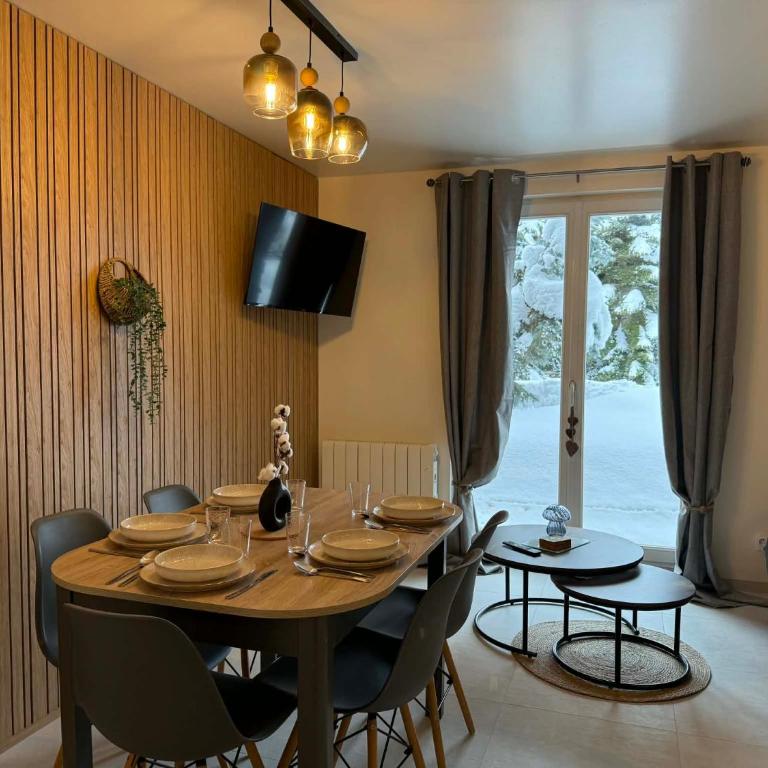 Studio lumineux avec vue sur les pistes - Apartamento de 1 dormitorio - 8