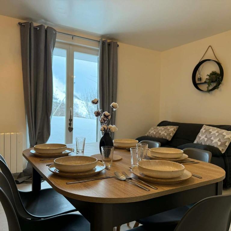 Studio lumineux avec vue sur les pistes - Apartamento de 1 dormitorio - 9
