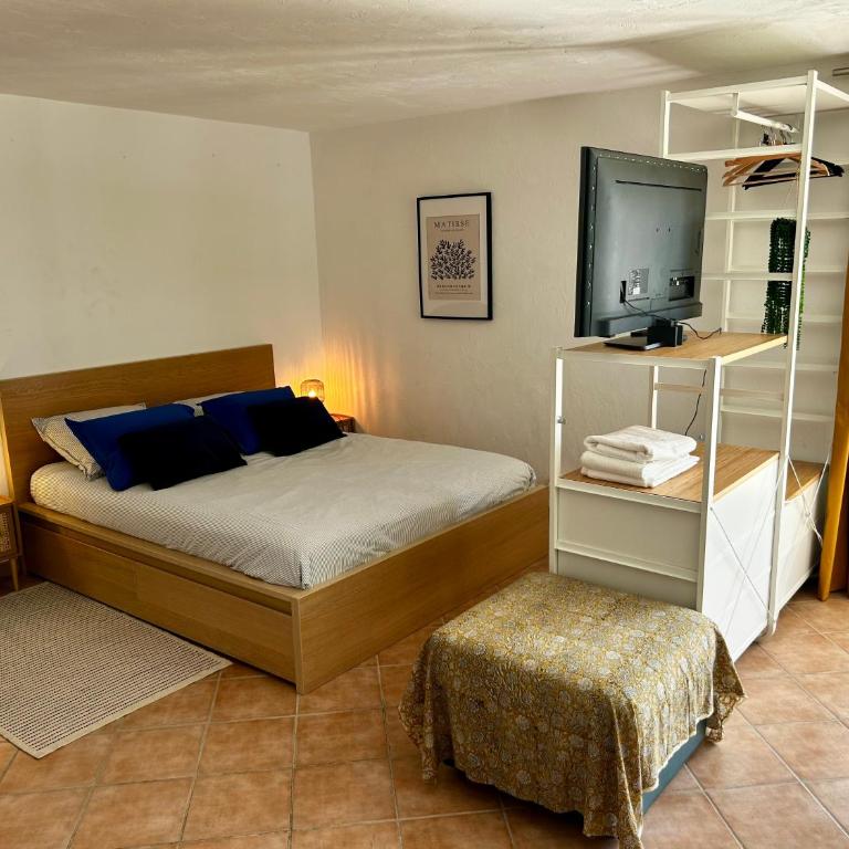 Studio indépendant de charme entre Nice et Monaco - Appartement 1 Chambre - 11