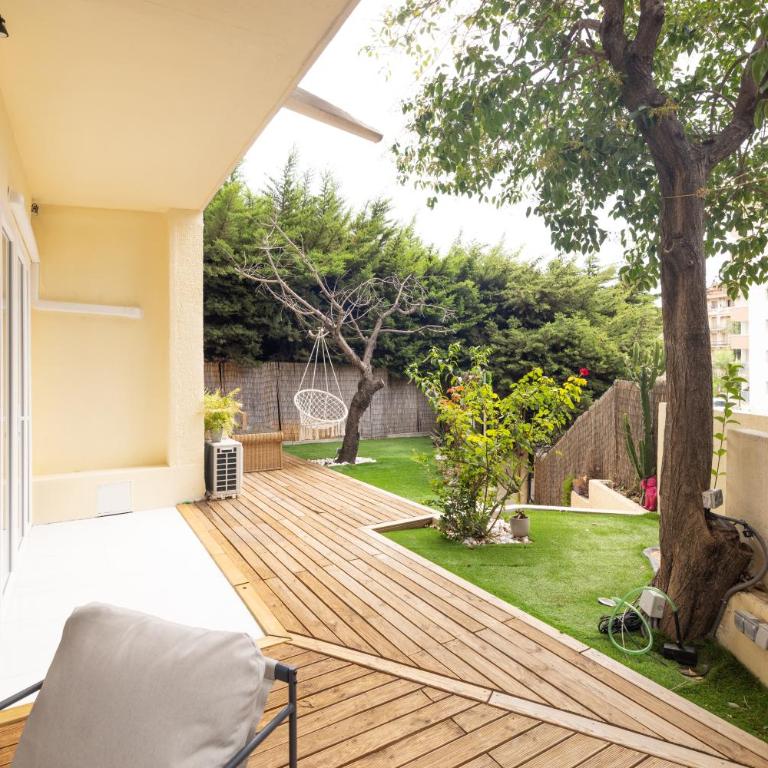 Amazing garden in city center - AirCon - Appartement 1 Chambre - 9
