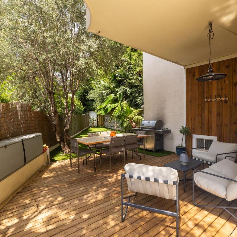 Amazing garden in city center - AirCon - Appartement 1 Chambre - 11