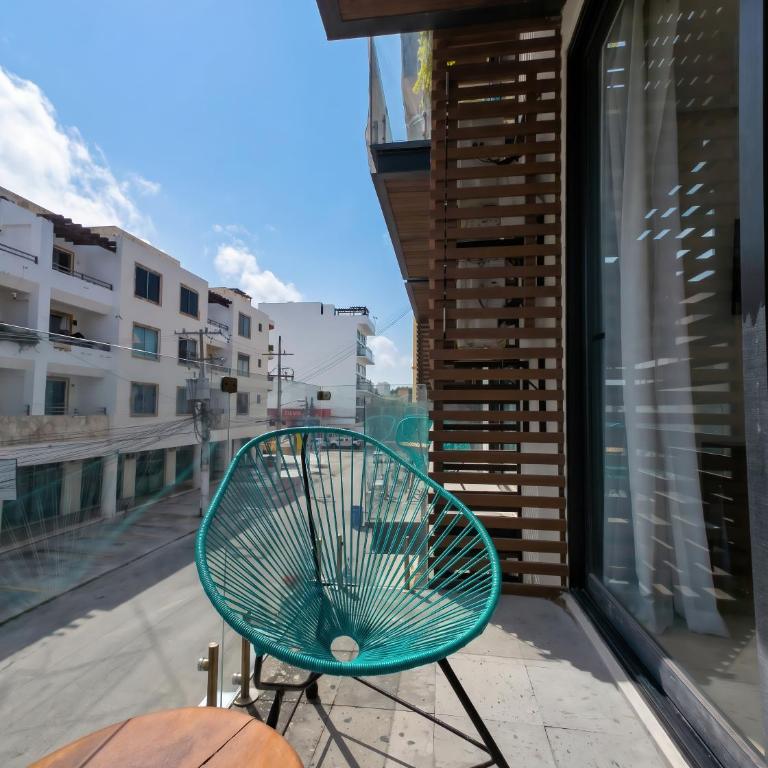 Studio mit Pool, King-Size Bed, Balkon - Appartement 1 Chambre - 8