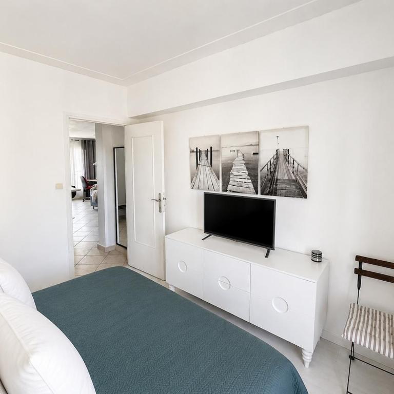 Sea view, beach within walking distance, Juan-les-Pins - Apartment mit 3 Schlafzimmern - 6