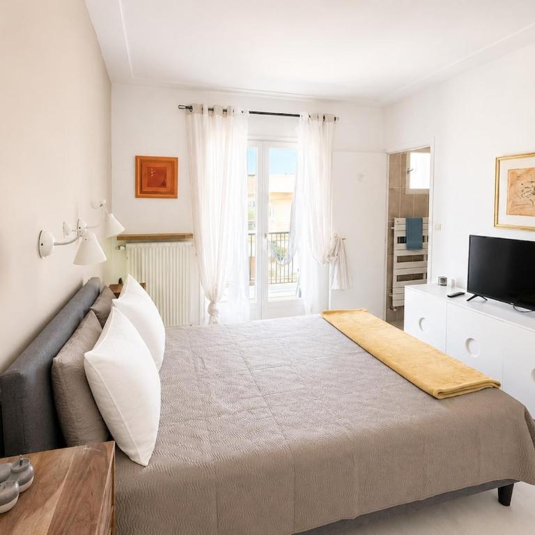 Sea view, beach within walking distance, Juan-les-Pins - Apartment mit 3 Schlafzimmern - 10