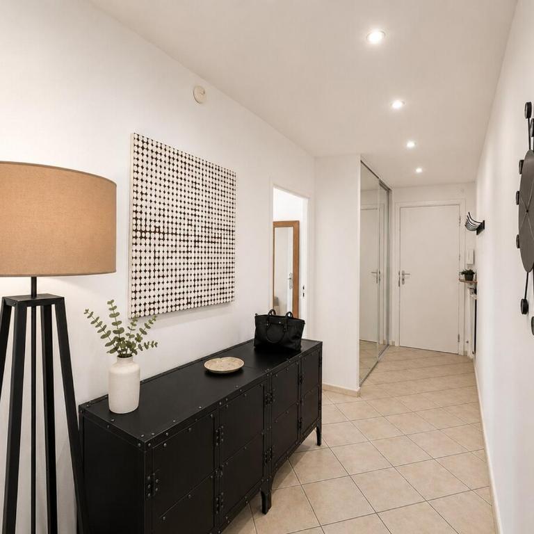 Sea view, beach within walking distance, Juan-les-Pins - Apartment mit 3 Schlafzimmern - 16