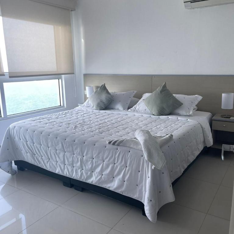 apartamentos frente al mar palmettos beach eliptic uno - Apartamento 1 dormitorio con vistas al mar y terraza - 15