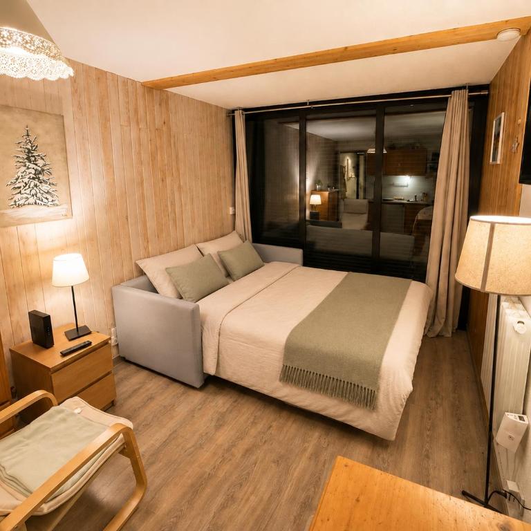 Studio Cabine avec WIFI et vue splendide sur le lac et les montagnes - Estudio con vistas a las montañas - 4