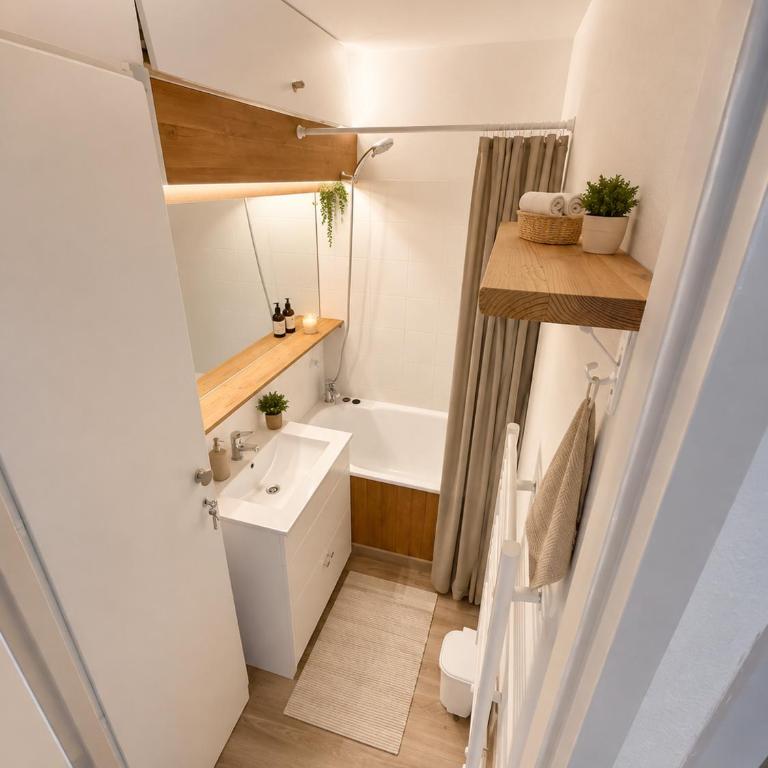 Studio Cabine avec WIFI et vue splendide sur le lac et les montagnes - Estudio con vistas a las montañas - 9