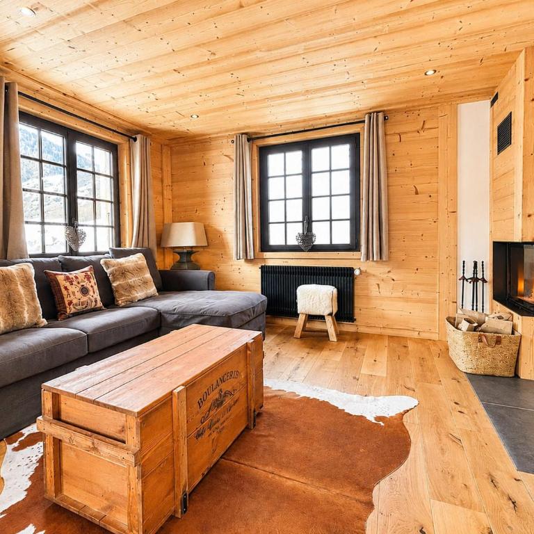 Chalet cosy à Flumet pour 8-10 pers. avec cheminée et WiFi - FR-1-505-191 - Chalet - 1