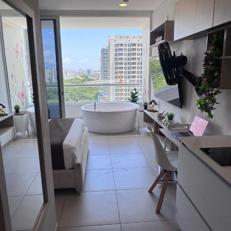Suite con Jacuzzi y Hermosa Vista al Mar - Apartamento de 1 dormitorio - 19