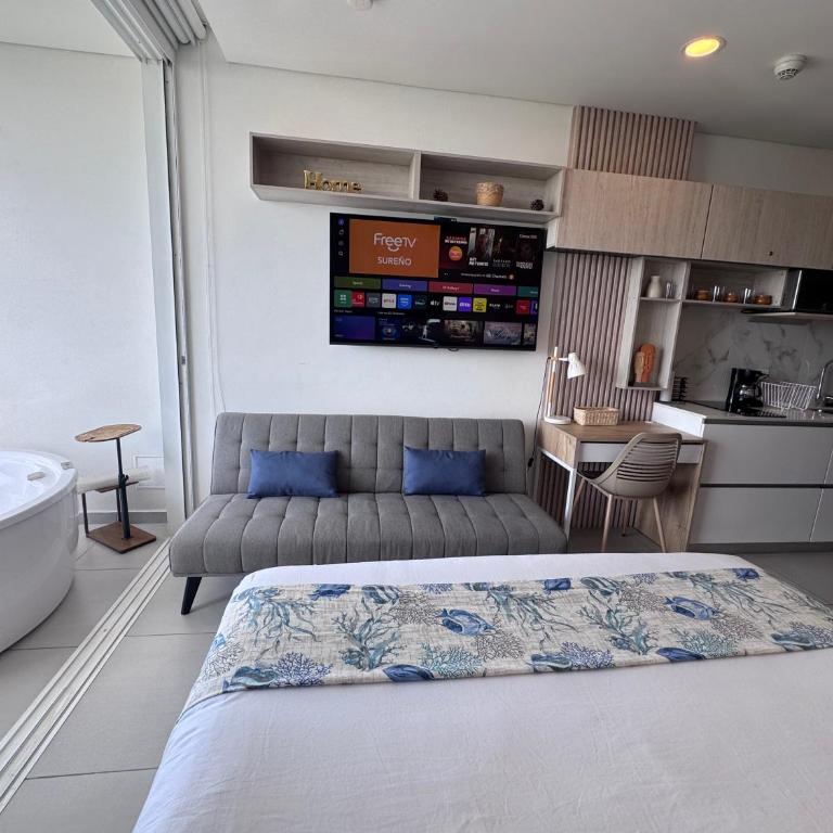 Suite con Jacuzzi y Hermosa Vista al Mar - Apartamento de 1 dormitorio - 18