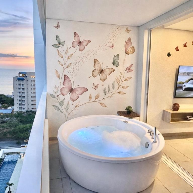 Suite con Jacuzzi y Hermosa Vista al Mar - Apartamento de 1 dormitorio - 25