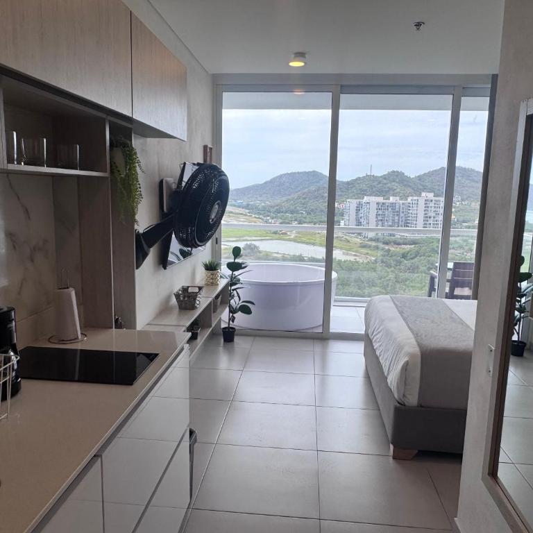 Suite con Jacuzzi y Hermosa Vista al Mar - Apartamento de 1 dormitorio - 59