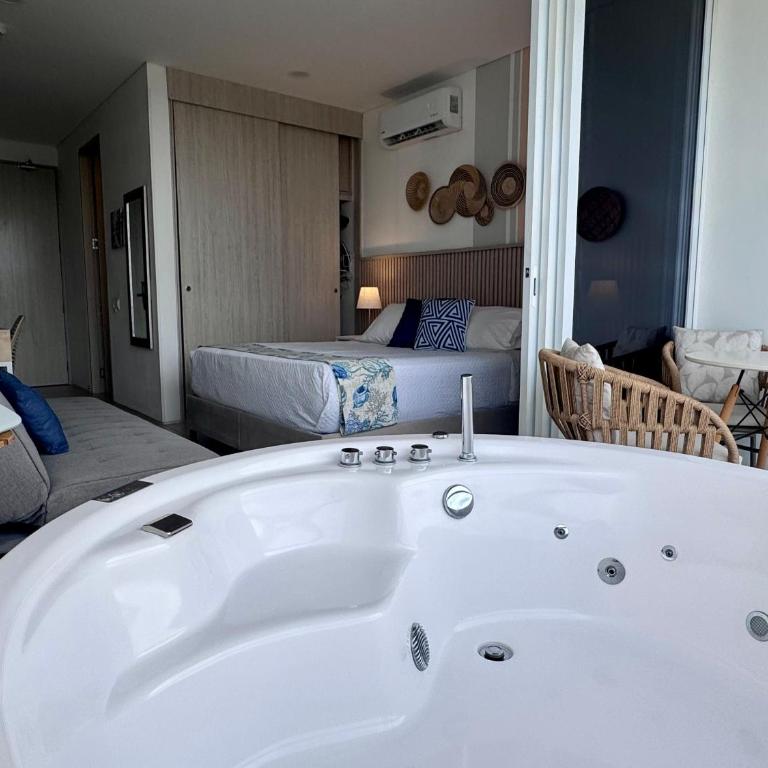 Suite con Jacuzzi y Hermosa Vista al Mar - Apartamento de 1 dormitorio - 39