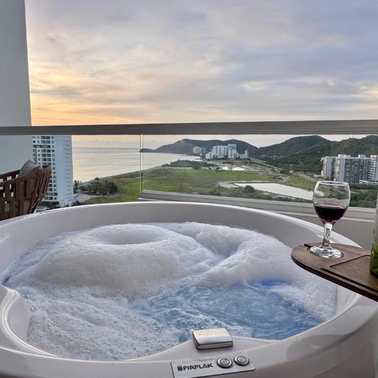Suite con Jacuzzi y Hermosa Vista al Mar - Apartamento de 1 dormitorio - 31