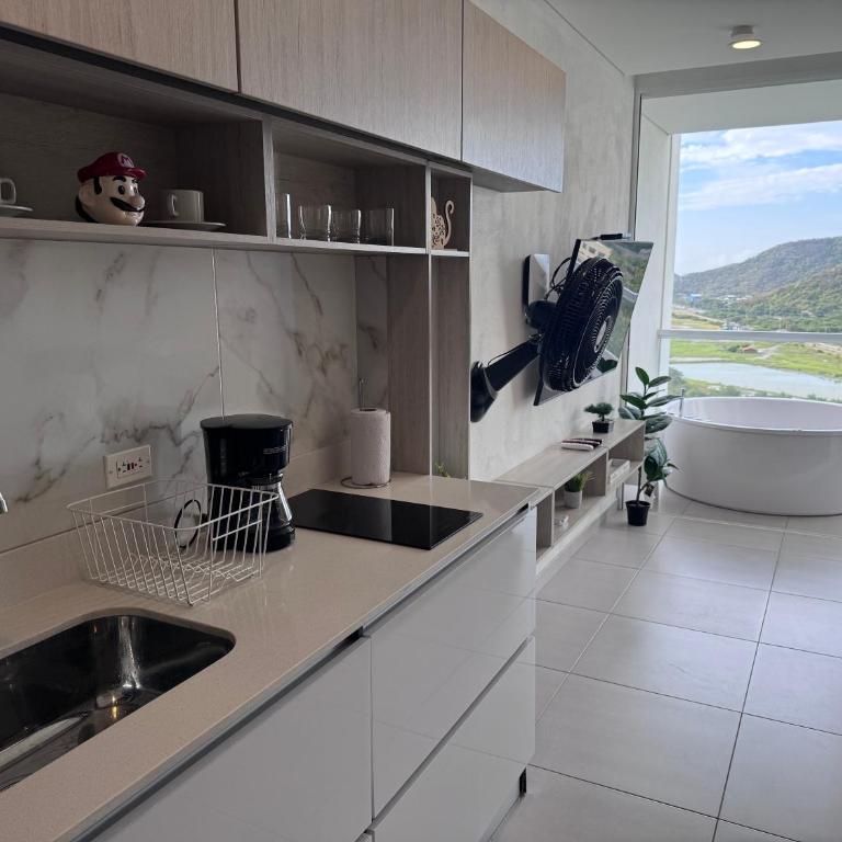 Suite con Jacuzzi y Hermosa Vista al Mar - Apartamento de 1 dormitorio - 35