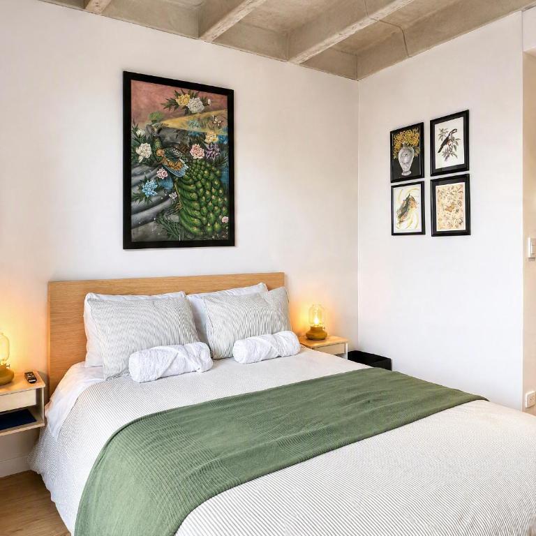 Nido Urbano-Vista a la ciudad-WiFi-Zona tranquila - One-Bedroom Apartment - 4