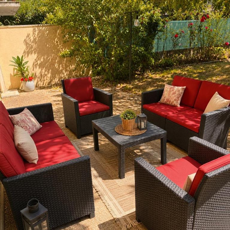 T2 Cosy Jardin privatif 8 min du centre parking - Appartement 1 Chambre - 1