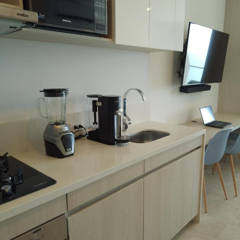 Hermoso apartamento con vista al mar - One-Bedroom Apartment - 7