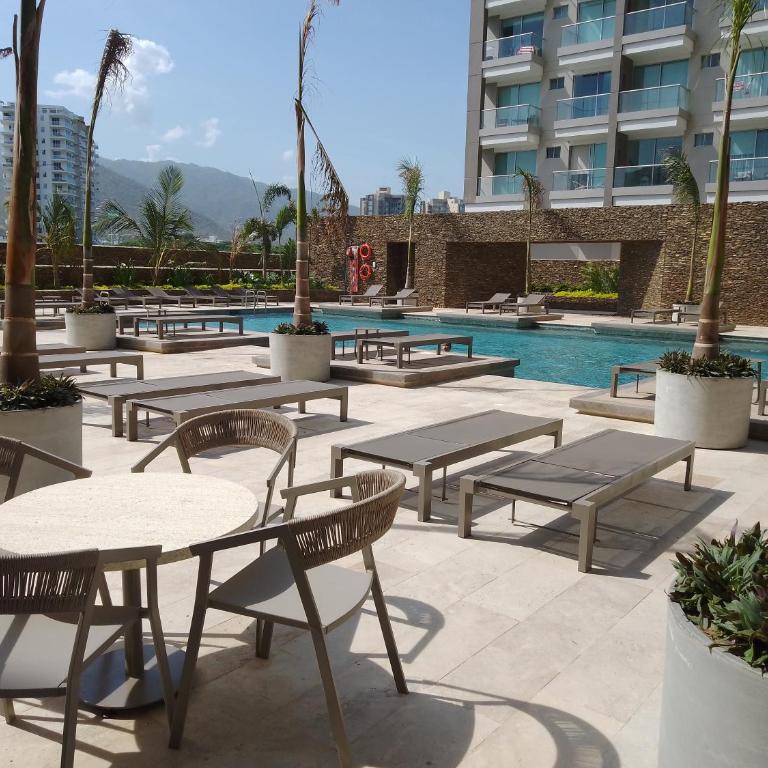 Hermoso apartamento con vista al mar - One-Bedroom Apartment - 39