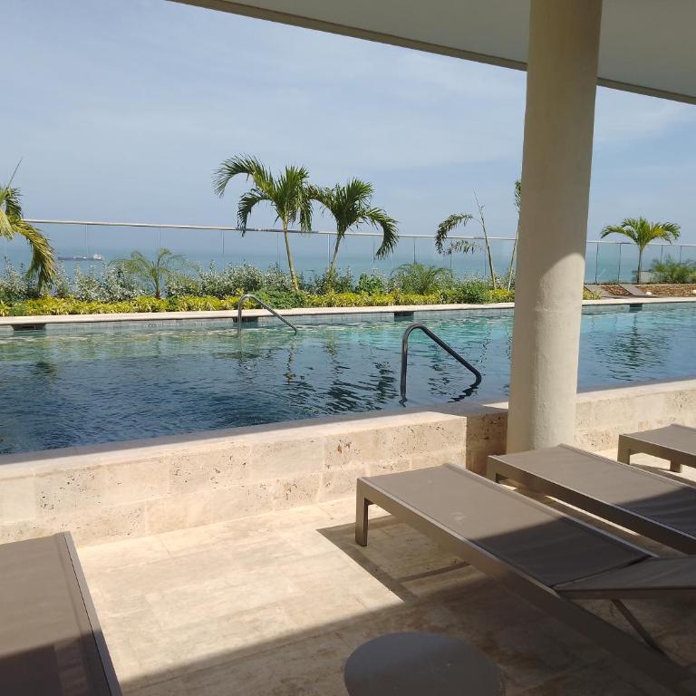 Hermoso apartamento con vista al mar - One-Bedroom Apartment - 40
