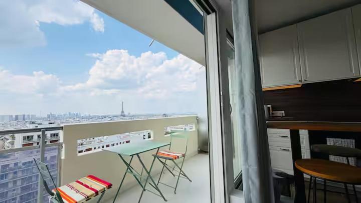 Eiffel View Balcony Hostel - Apartamento de 1 dormitorio - 4