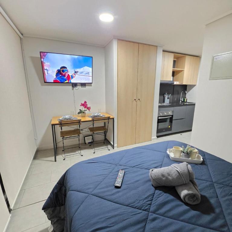 Studio Amplio a pasos de Movistar Arena y Metro - Apartamento de 1 dormitorio - 17