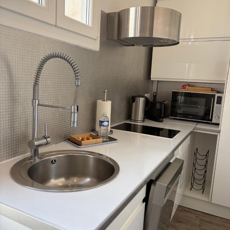 Palace Riviera Studio - Plages & Centre Menton - Monolocale con Divano-Letto - 10
