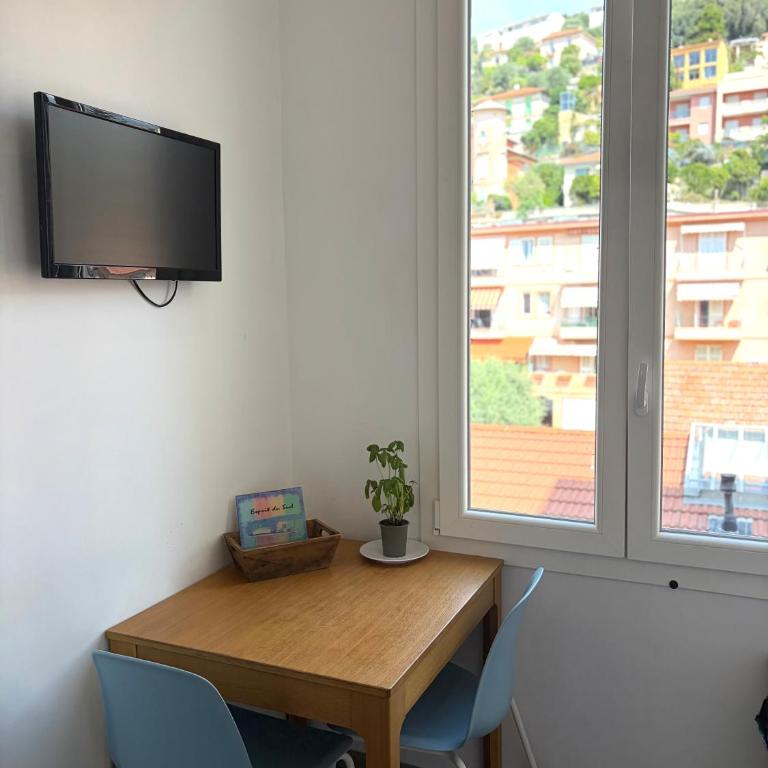 Palace Riviera Studio - Plages & Centre Menton - Monolocale con Divano-Letto - 13