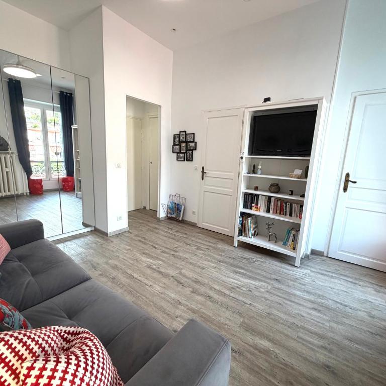 Palace Riviera Studio - Plages & Centre Menton - Monolocale con Divano-Letto - 19