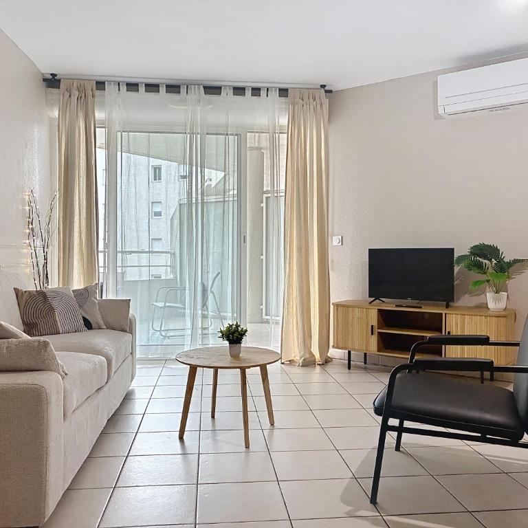 T3 climatisé avec terrasse et parking couvert à Sète - Apartamento de 2 dormitorios - 1