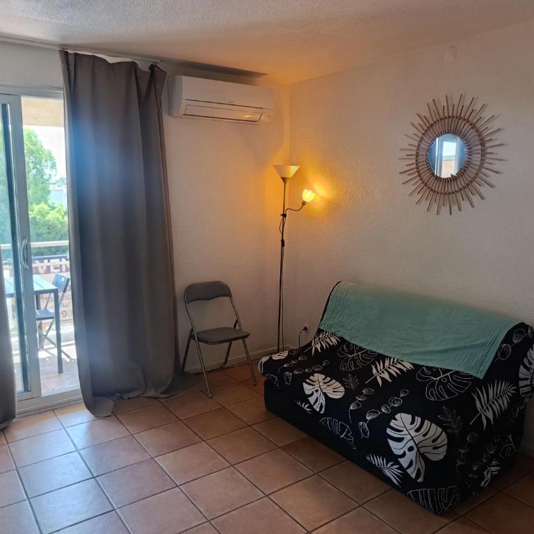 Studio cabine climatisé avec balcon vue mer - Apartment mit 1 Schlafzimmer - 7