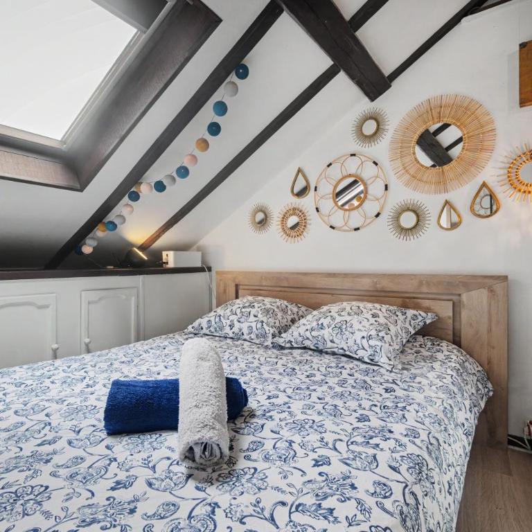 Studio "Sous les Toits" - Charmant et calme - Gare et Tram à 4 min - Appartamento con 1 Camera da Letto - 10