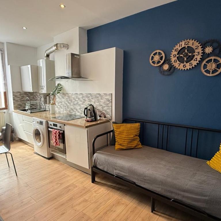 012 CHIC & COSY F2 34m2 HYPERCENTRE WIFI SMART TV NETFLIX - Appartement 1 Chambre - 3