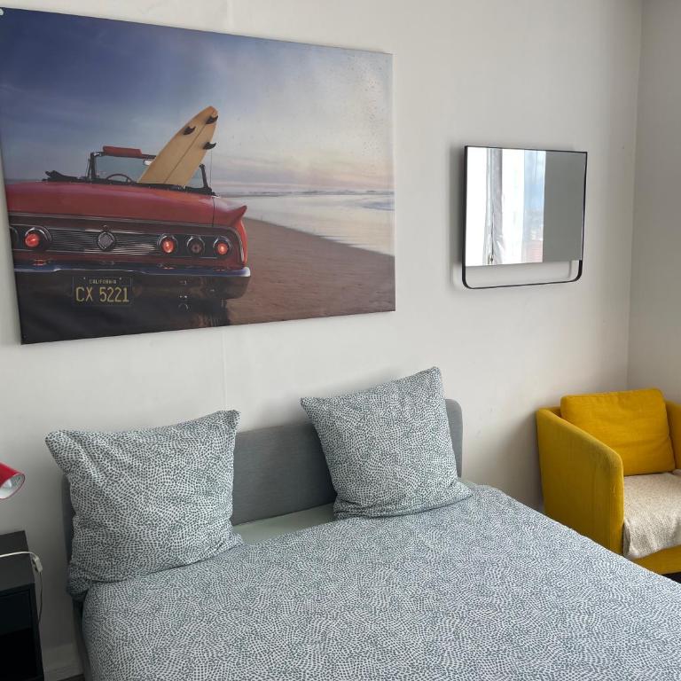 012 CHIC & COSY F2 34m2 HYPERCENTRE WIFI SMART TV NETFLIX - Appartement 1 Chambre - 16