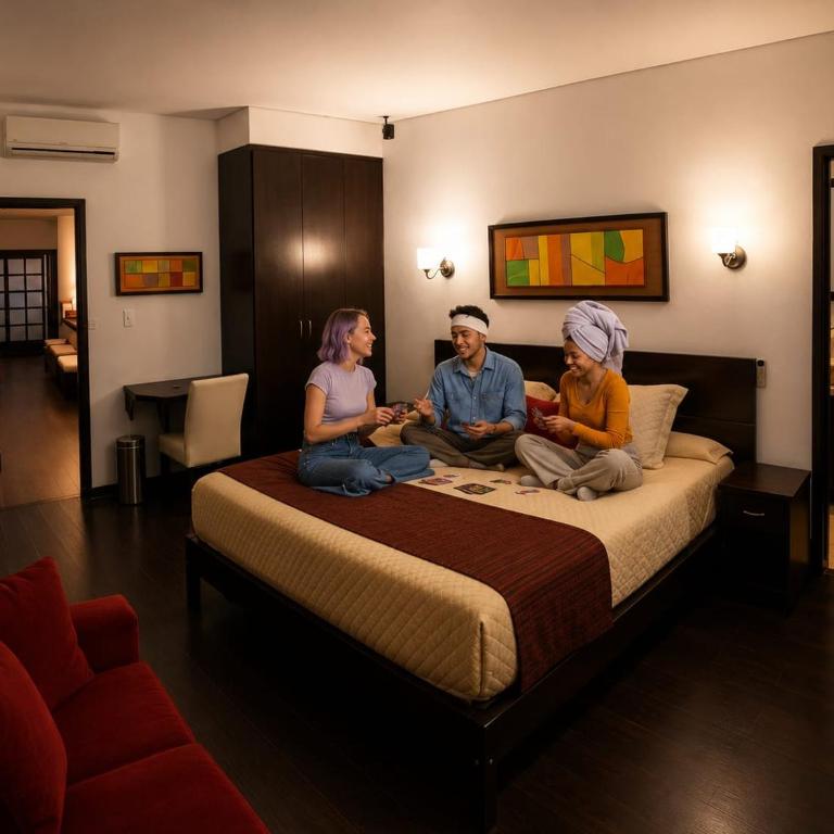 Hotel y Hostal cf bed y breakfast - Deluxe Family Room - 38