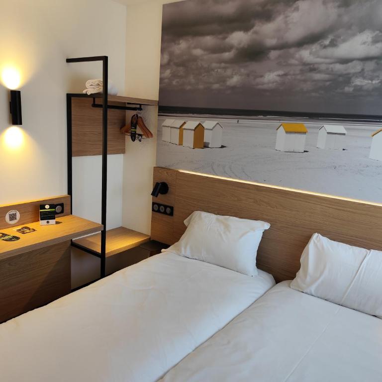 B&B HOTEL Berck-sur-Mer Rang-du-Fliers - Chambre Lits Jumeaux - 1