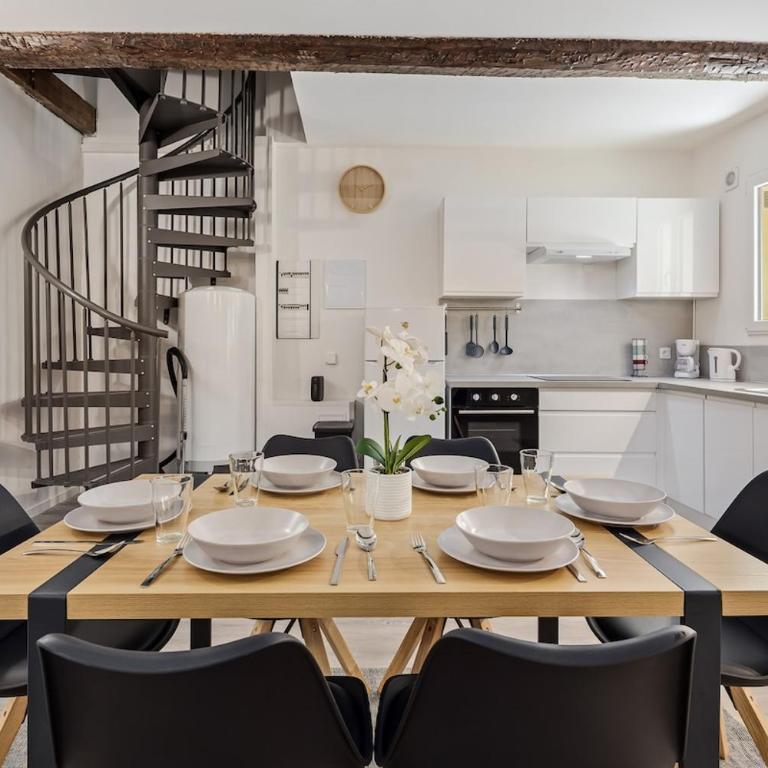 Maison 4 ch grand Patio Cœur de Ville - Casa con 4 camere da letto - 5