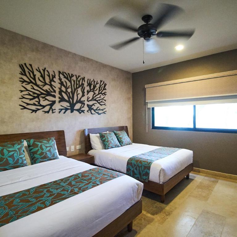 Suite in Aldea Zama, Work & Pool, Long Stays - Apartamento de 1 dormitorio - 25