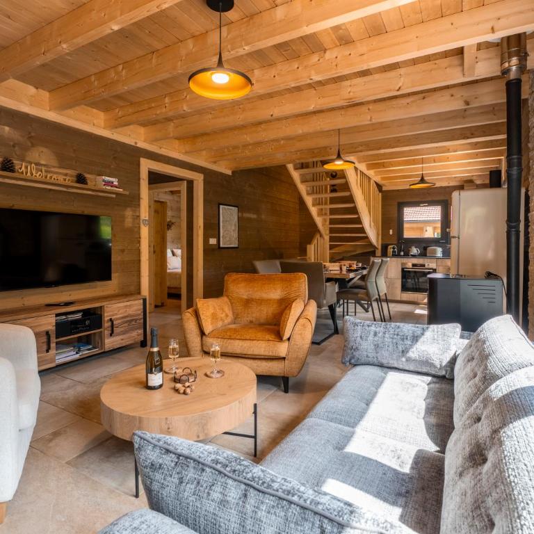 "Les Reflets de la Moselotte" - Chalet premium, calme & confort, vue Montagne, proche Centre et Pistes, Parking - Chalet con 3 Camere da Letto - 22