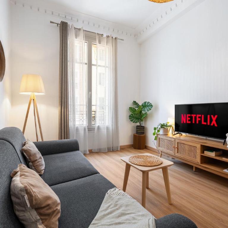 Nice Renting - BARLA - Bright 2 Rooms Nice Port Easy Access to Monaco - Appartement 1 Chambre - 3
