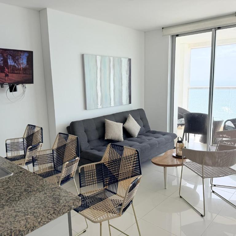 Frente al Mar, Piscina Piso 38 - One-Bedroom Apartment - 2