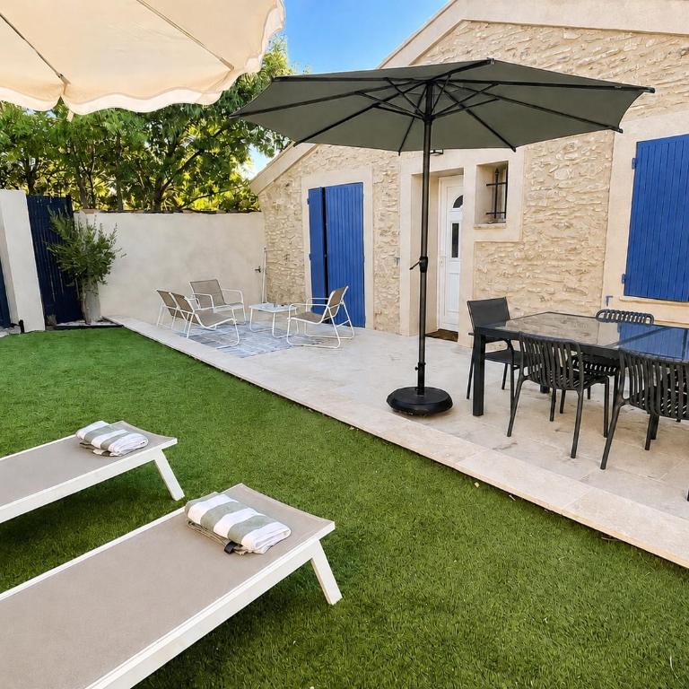 Mazet St Antoine Jardin Clim proche centre - Maison 2 Chambres - 1