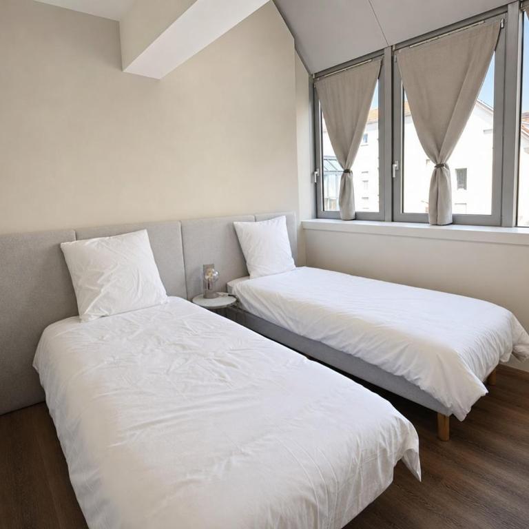 City break Aix-les-Bains,2 chambres garage, climatisation - Appartement 2 Chambres - Vue sur Ville - 21