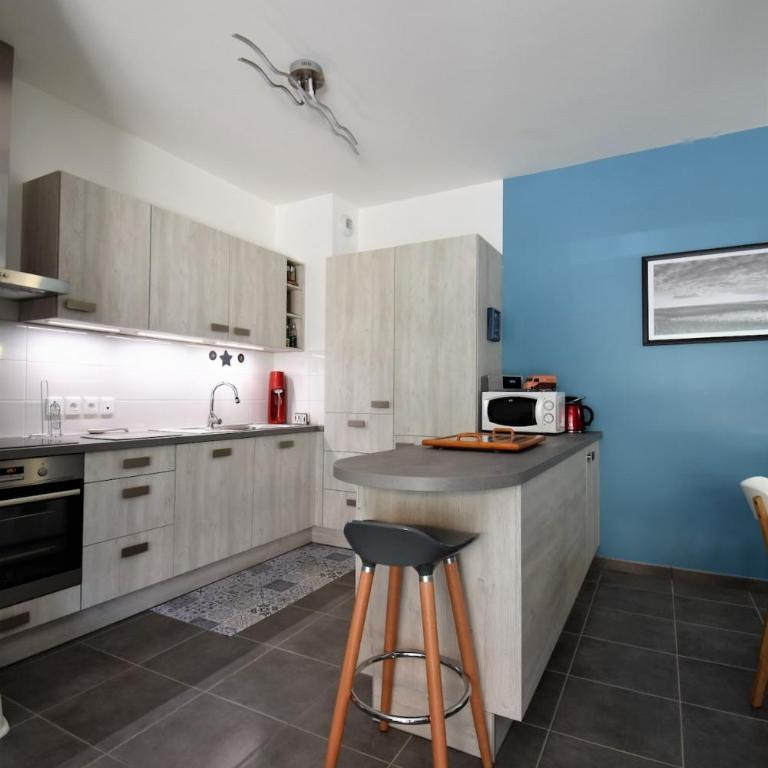 T3 spacieux Arcachon sur jardin, proche du port et de la plage - Two-Bedroom Apartment - 7