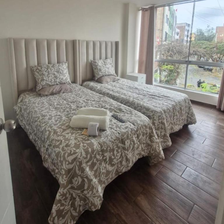 Apartamento de 2 habitaciones con balcón y Wifi - Two-Bedroom Apartment with Balcony - 1