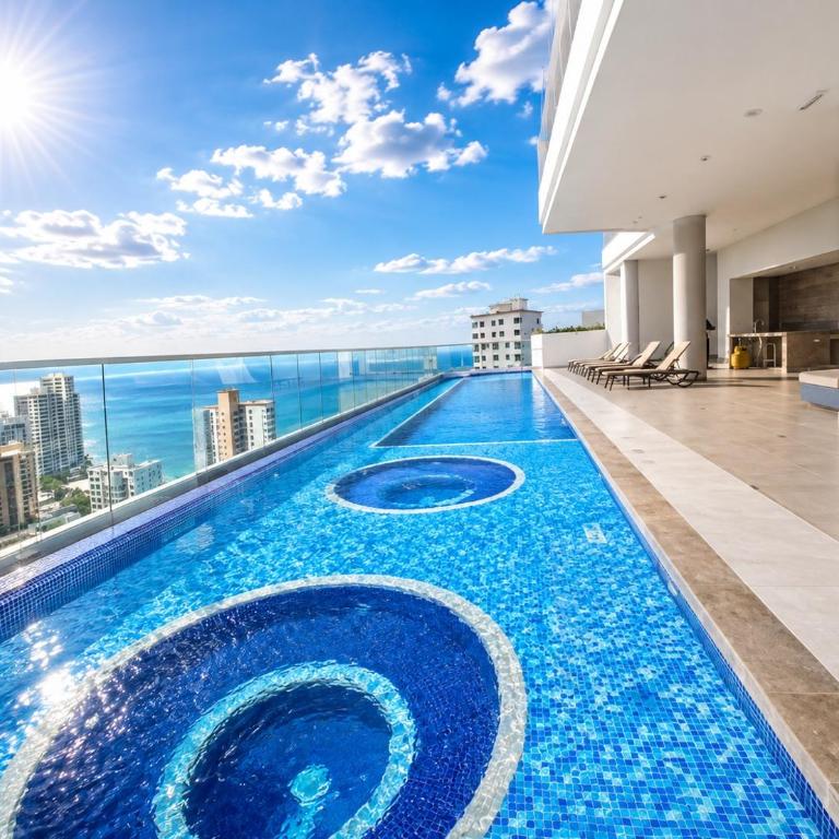 Ámbar roca vista al mar - Two-Bedroom Apartment - 1