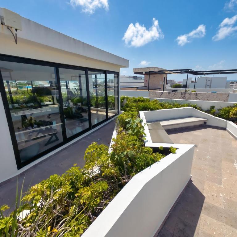 Studio mit Pool, King-Size Bed, Balkon - Appartement 1 Chambre - 2
